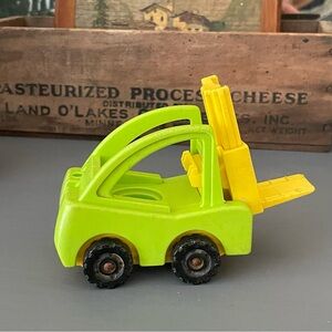 Vintage Fisher-Price Little People Forklift ❤️